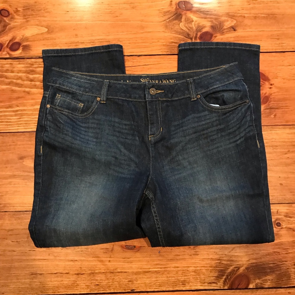 Vera Wang Straight Petite Jeans